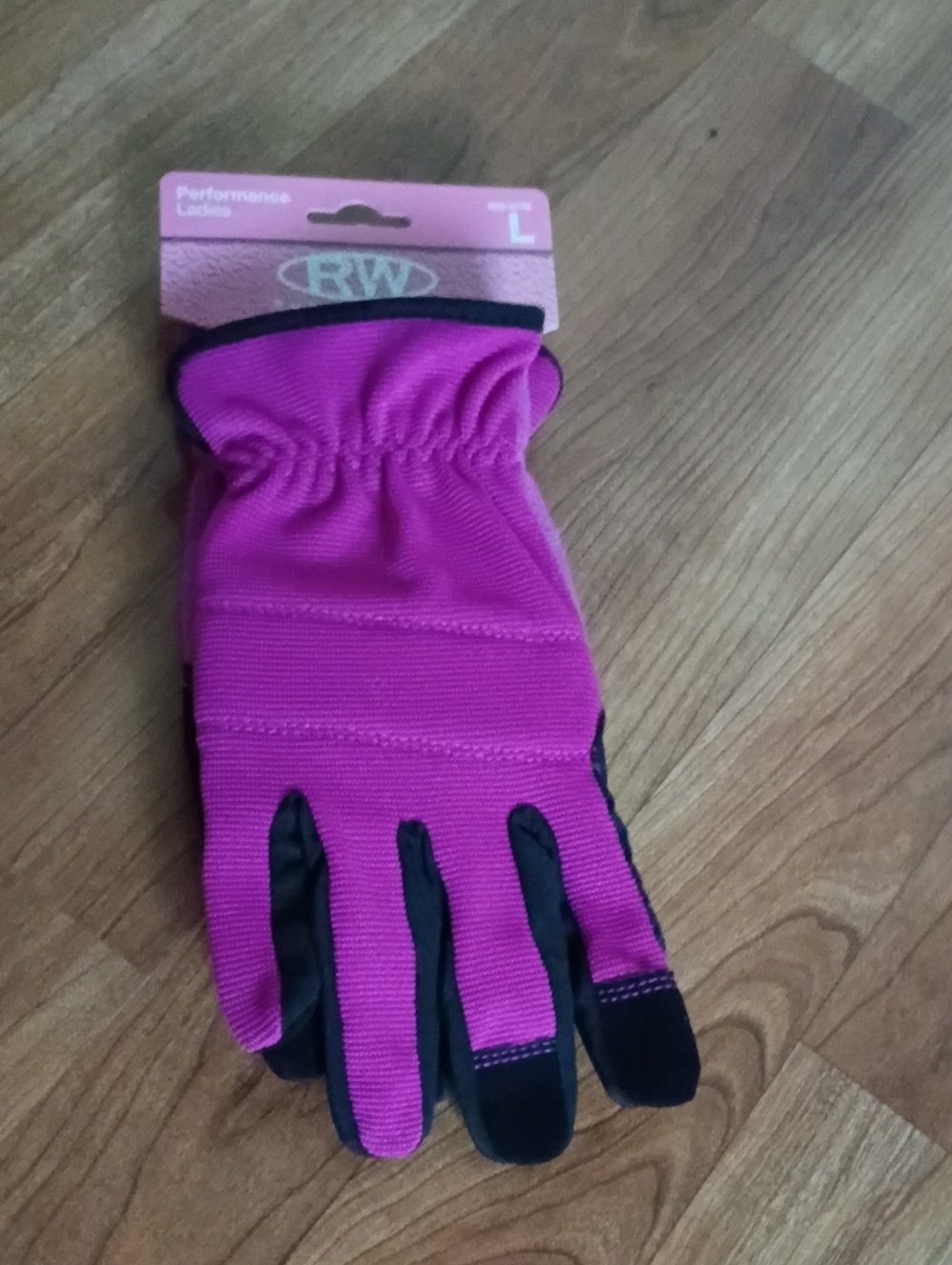 Performance Ladies Pink Gloves - Large